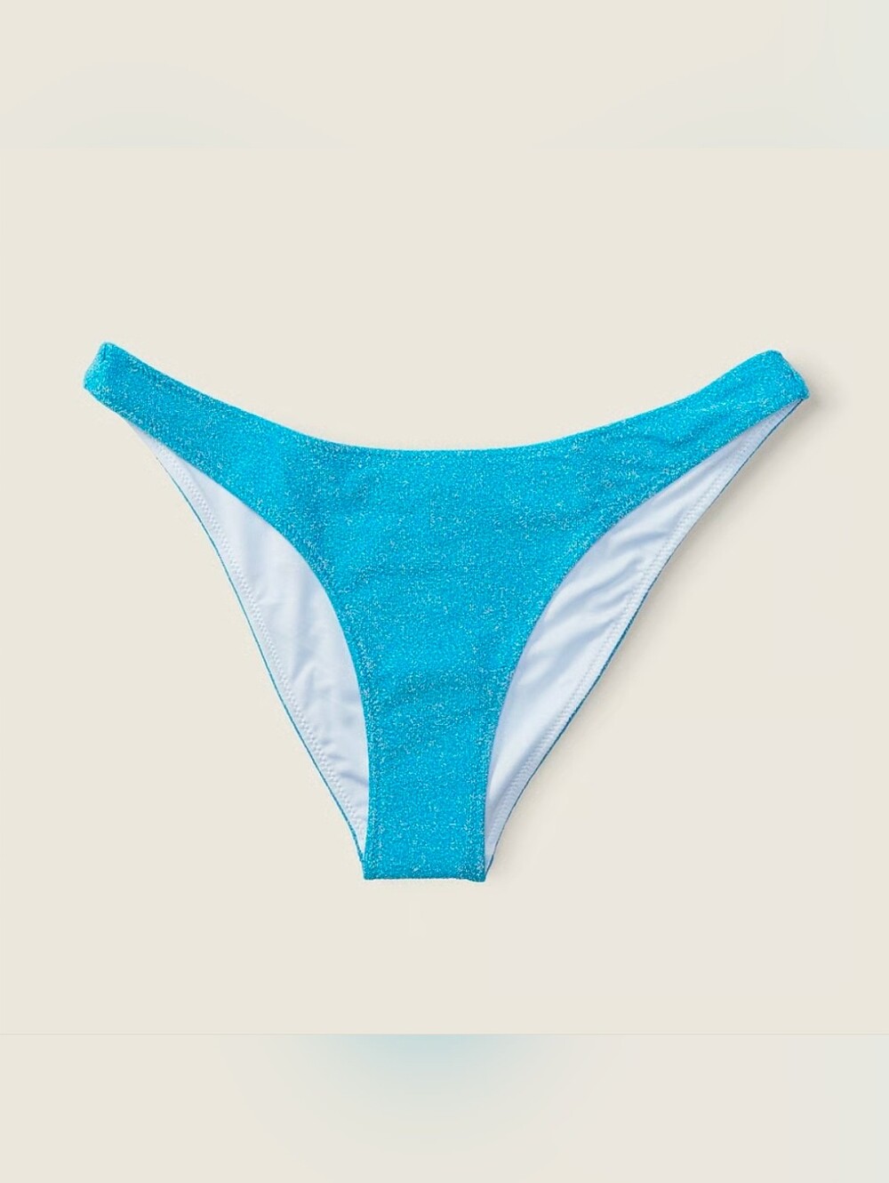 Victoria's Secret PINK | Shimmer Brazilian Bikini Bottom Size S In Bright Marine